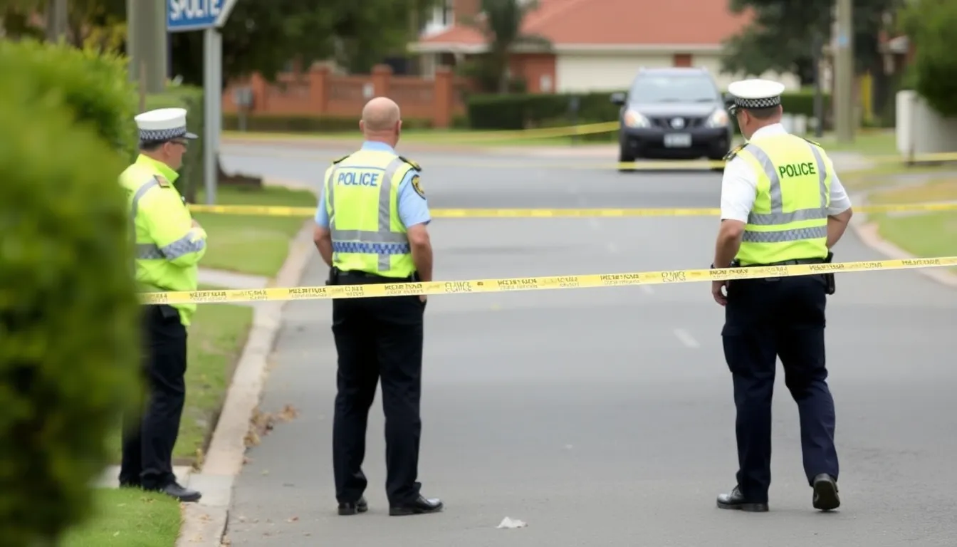 Australian police respond to a confrontation in a suburban area where fugitive Dezi Freeman was shot dead after a sevenmonth manhunt.