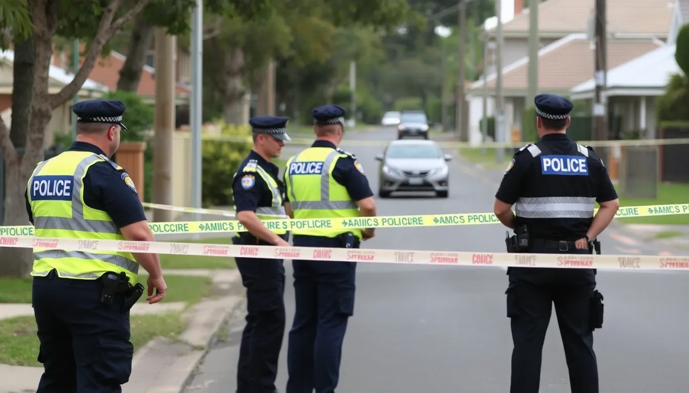 A suburban area where police confronted Dezi Freeman, marking the end of a lengthy search