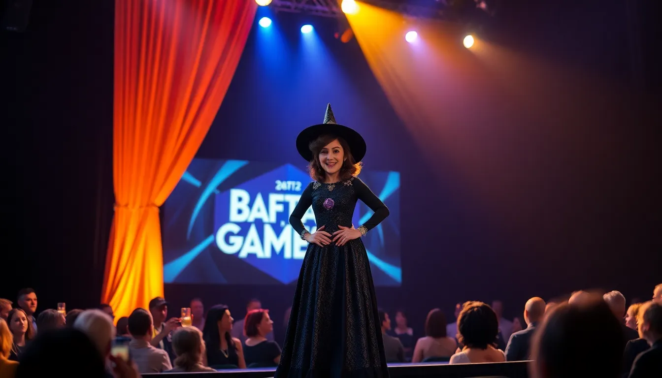 Elz engages with enthusiastic fans during the Bafta Games Awards, bridging the connection between traditional gaming accolades and the dynamic world of digital content creation