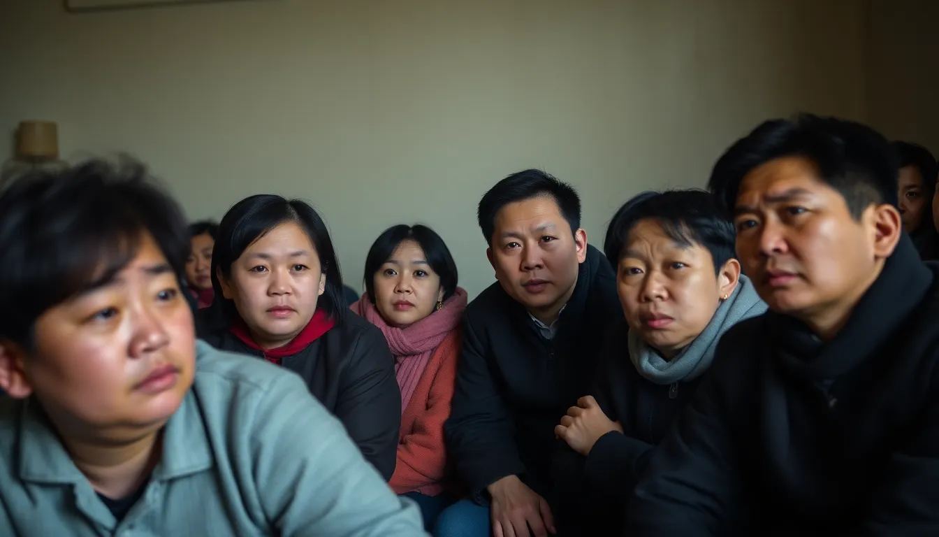 A map illustrating the perilous journey of North Korean refugees as they navigate through neighboring countries, highlighting the risks they face along the way