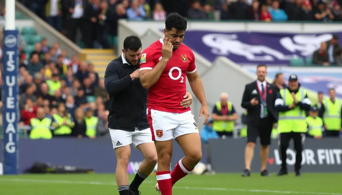 The Cardiff coaching staff discusses strategies on the sidelines, reflecting on the potential impact of Faletau's absence on the team's future performance