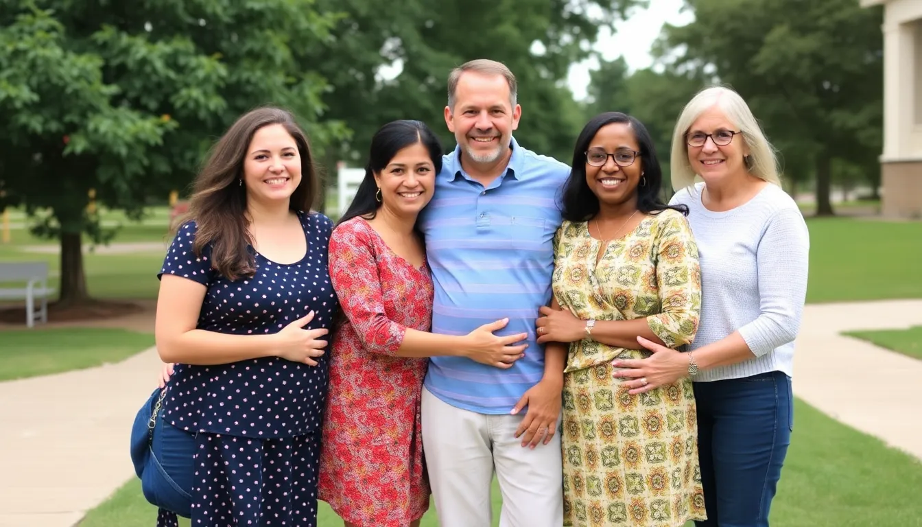 A healthcare professional discussing the importance of living organ donation with the family, emphasizing the ethical and medical considerations involved