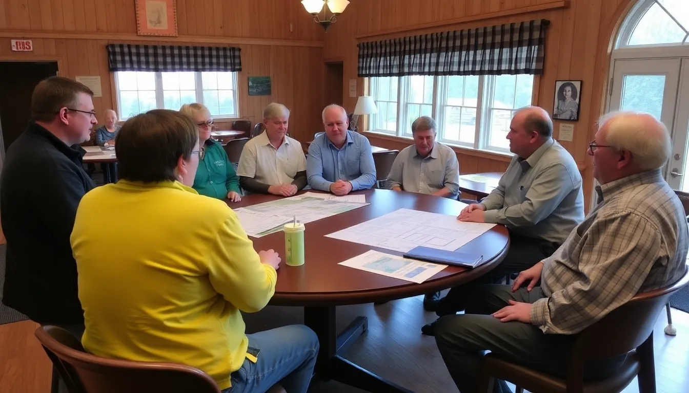 Former dairy farm land being assessed for transformation into a peat research centre, symbolizing a shift towards sustainable land use and environmental conservation