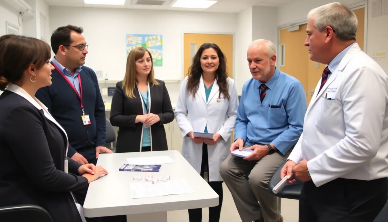 A healthcare professional reviewing patient charts and data, reflecting the efforts to manage obesityrelated health issues through effective treatment plans