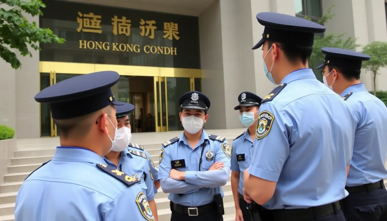 A protest scene captures citizens expressing their concerns over the new regulations that allow police to demand access to personal devices
