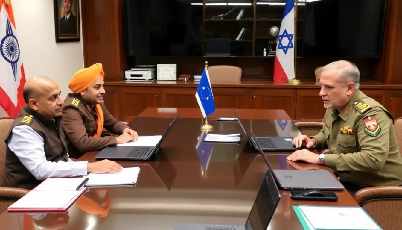 Representatives from both nations exploring advanced technology sectors, including artificial intelligence and drone technology, reflecting their focus on innovation and economic growth