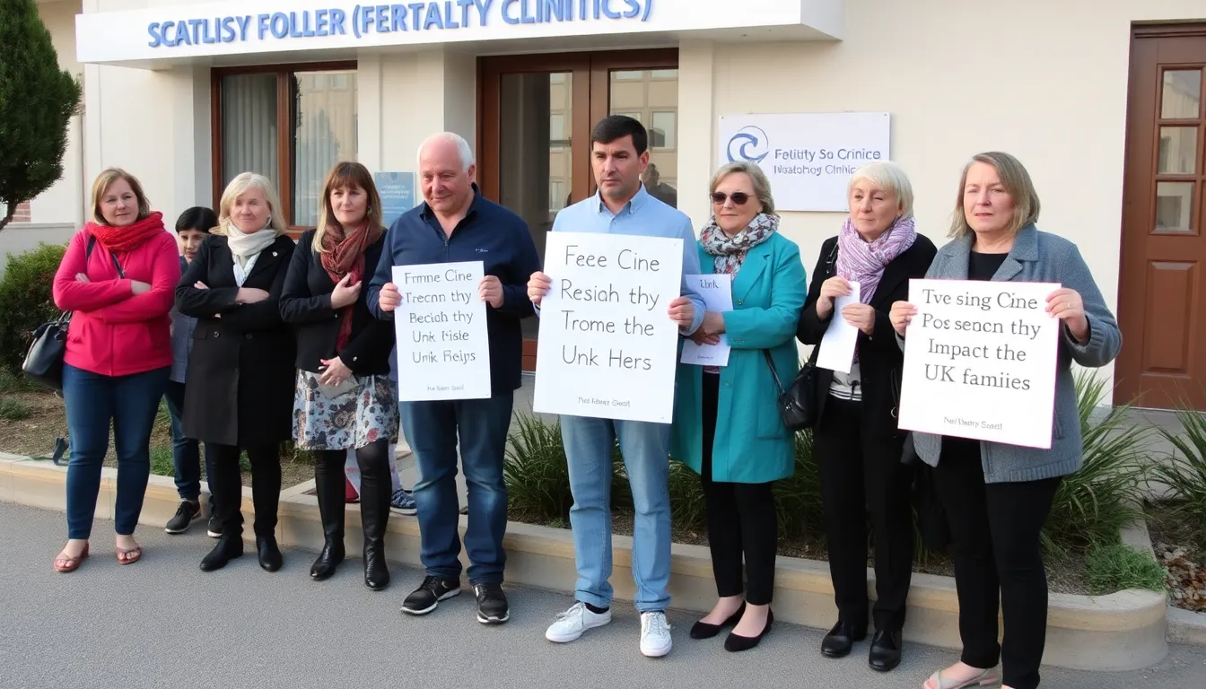 An IVF clinic in northern Cyprus, highlighting the growing fertility tourism industry amid concerns over ethical practices and regulations