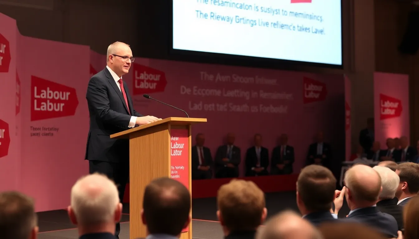 A gathering of Labour supporters discusses the party's new focus on addressing the concerns of Remainers amidst ongoing Brexit negotiations