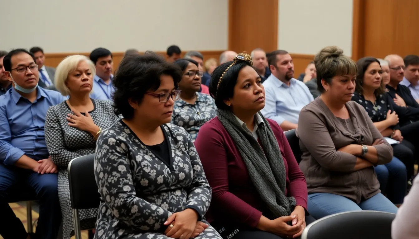 A community gathering to discuss the longterm impacts of the pandemic and the importance of supporting one another through shared grief