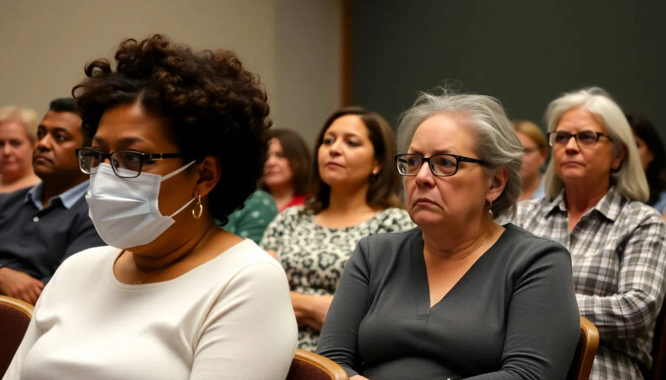Advocates calling for accountability and transparency in government responses to health crises, highlighting the need for systemic change
