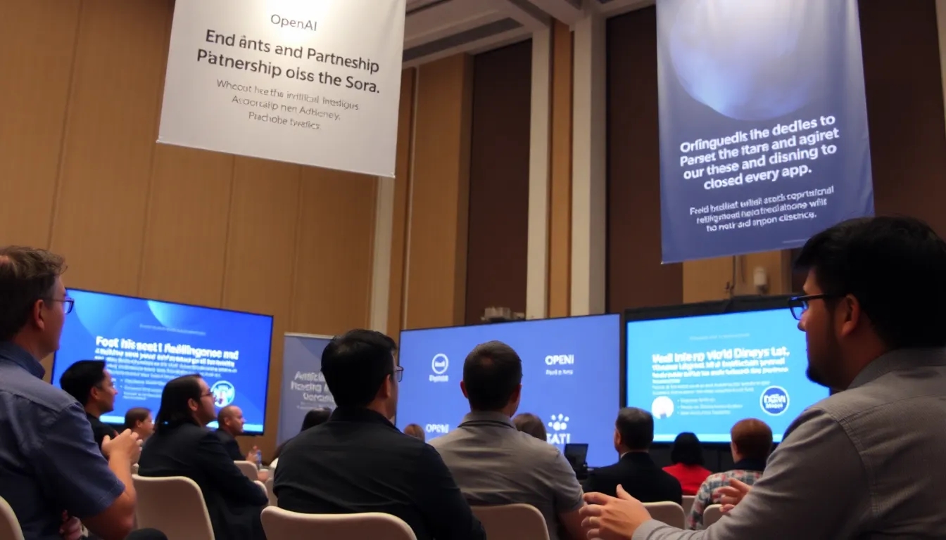 Industry analysts discussing the implications of the OpenAIDisney partnership dissolution, emphasizing the future of AI in the entertainment sector
