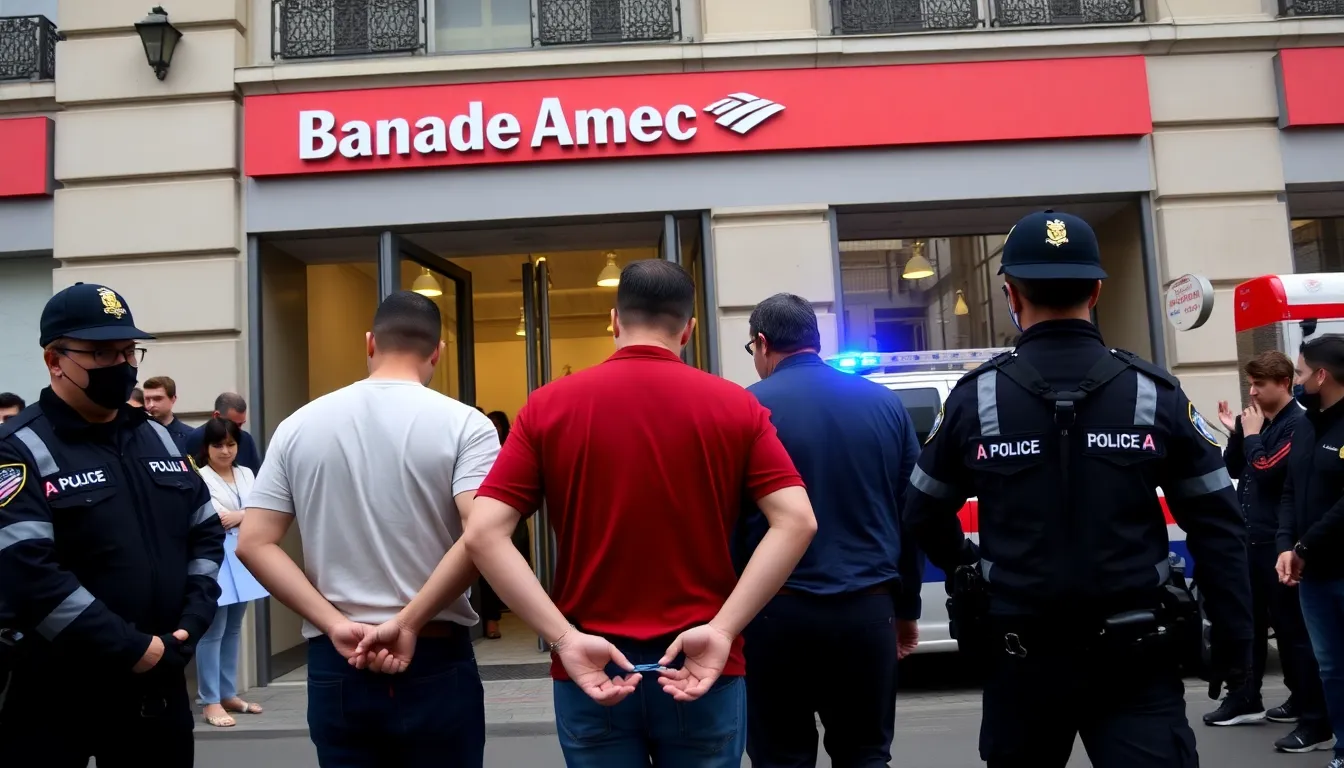 A busy Paris street showing an unusual lack of foot traffic as residents and visitors respond to the heightened security presence following the attempted attack