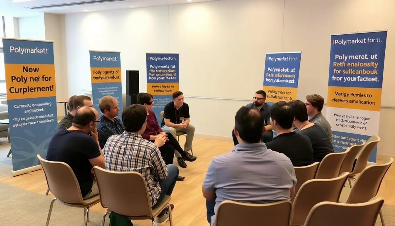 A group of individuals deliberating over the implications of false claims in online betting, emphasizing the need for accurate information