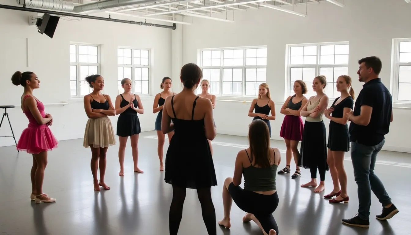 Director Mia HansenLøve discusses the unique strength and grace that ballerinas bring to action roles during a film panel