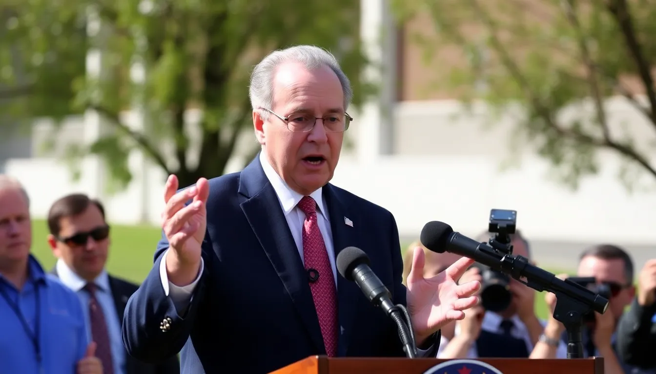 Senate Majority Leader Chuck Schumer speaks at a press conference, emphasizing the importance of restoring clean energy tax credits to combat climate change and promote renewable energy investments.