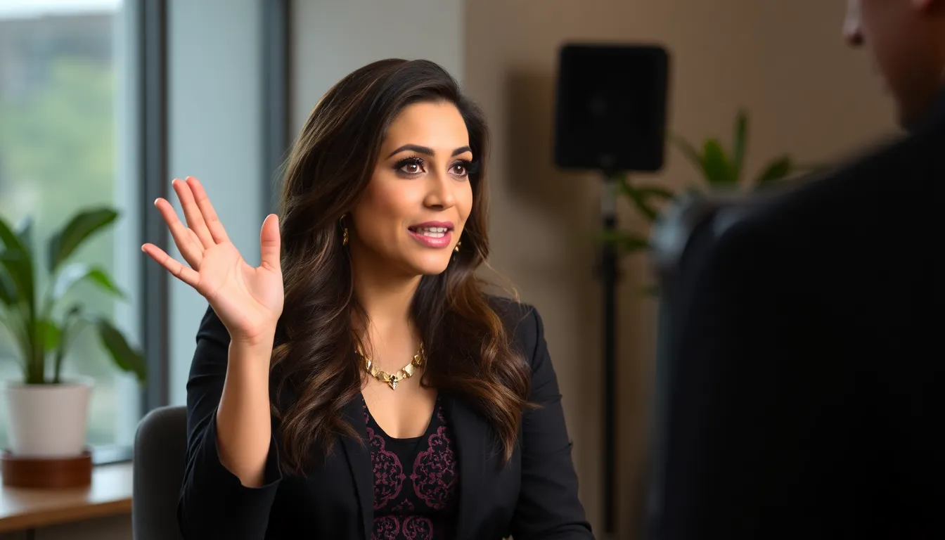 Sepideh Moafi passionately discusses her refusal to change her name during an interview, highlighting the pressures faced by actors regarding cultural identity in the entertainment industry.