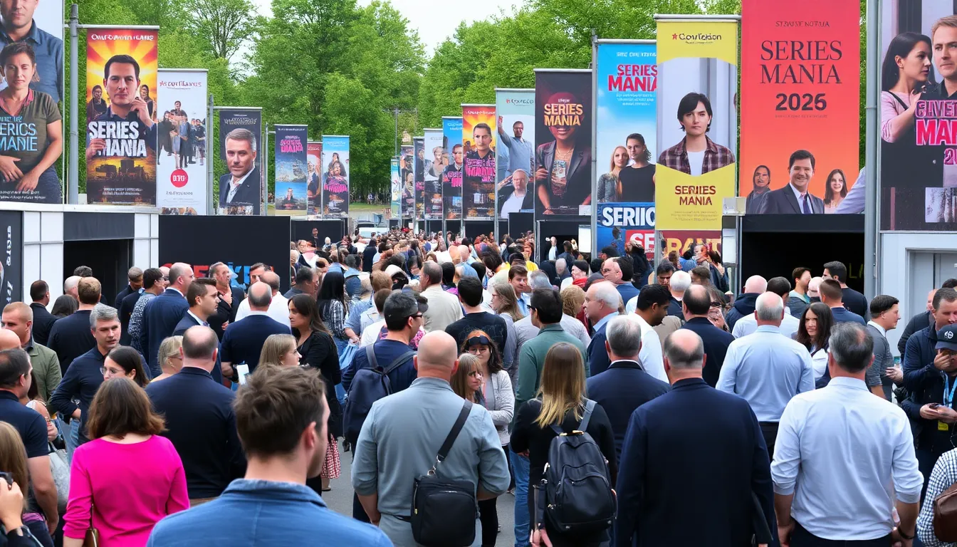 The screening of major titles like 'Harry Potter', illustrating the blend of legacy content and modern viewing habits at Series Mania