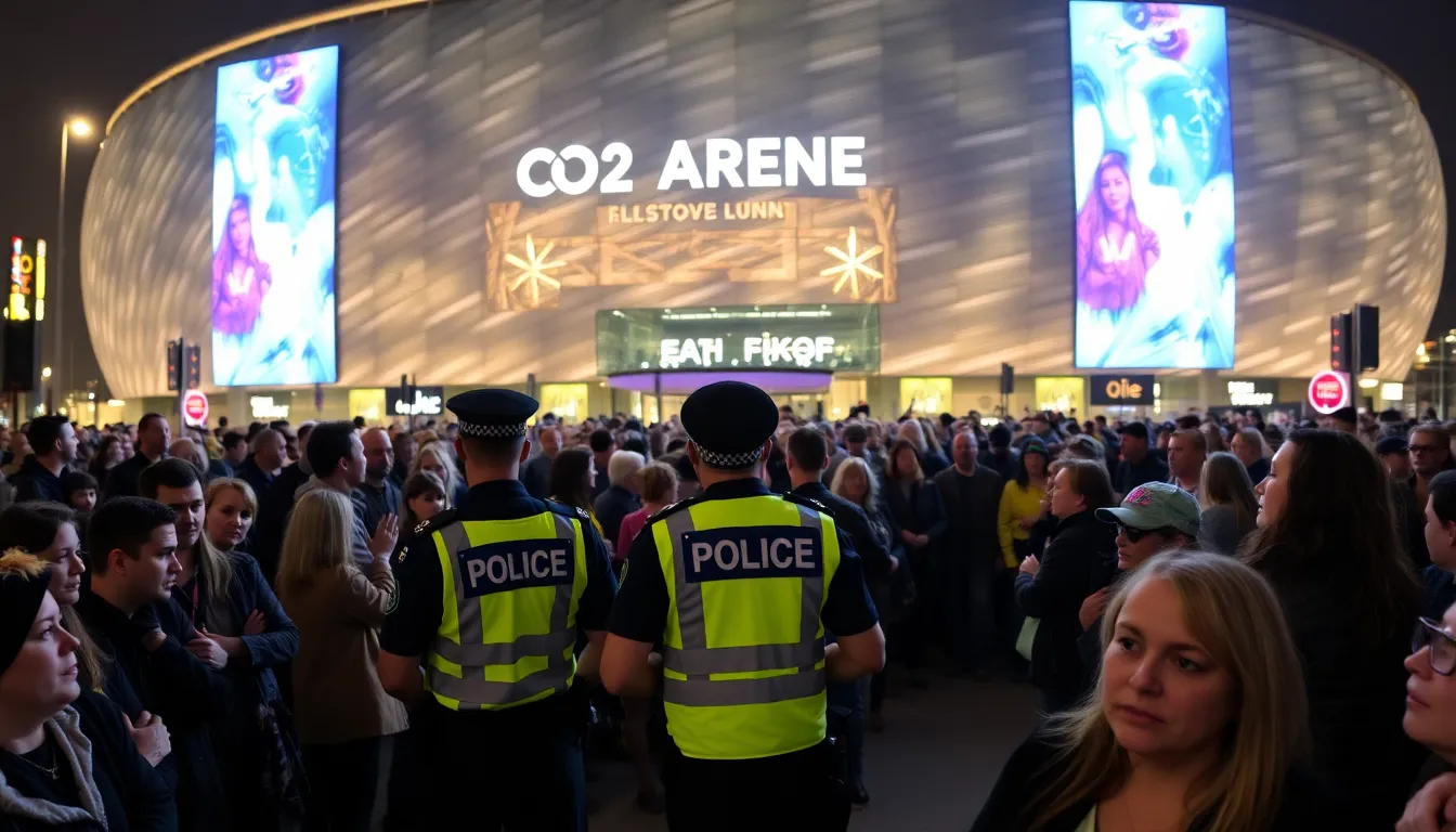 Concertgoers express their concerns about safety and the need for enhanced security measures following the arrest at the O2 Arena