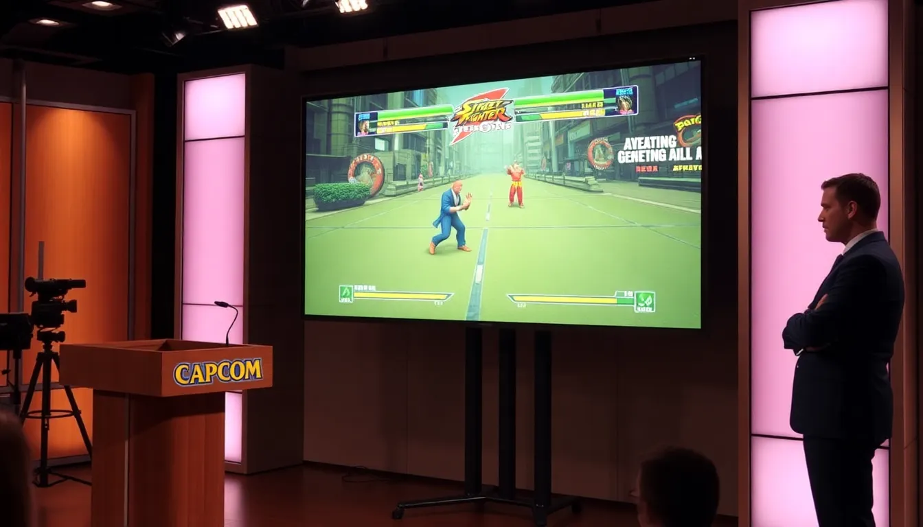 A dedicated group of fans celebrating the announcement of no AI content in Street Fighter 6, emphasizing their commitment to authentic gaming experiences