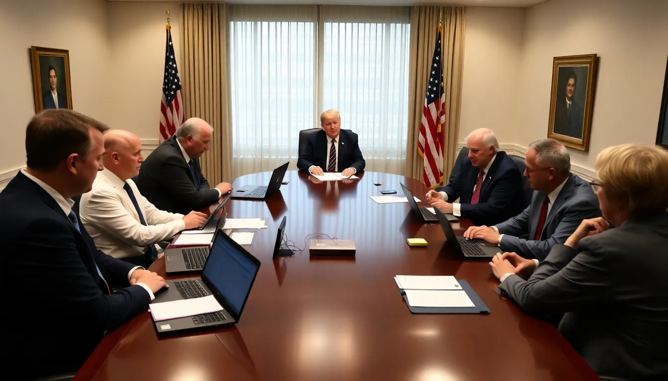Representatives from various industry groups gather to express their differing views on the potential impacts of new tariffs on their sectors