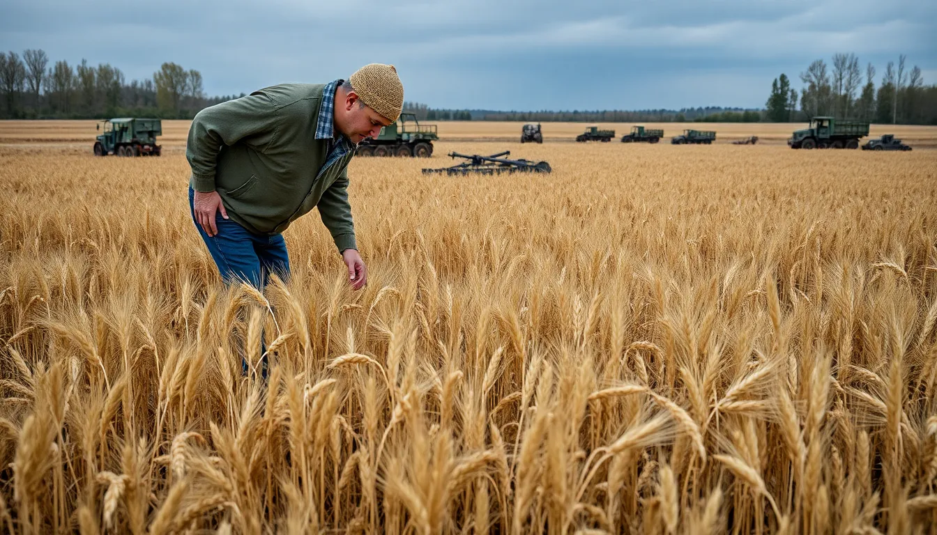 International organizations work diligently in Ukraine to clear hazardous areas and support the recovery of its vital wheat production