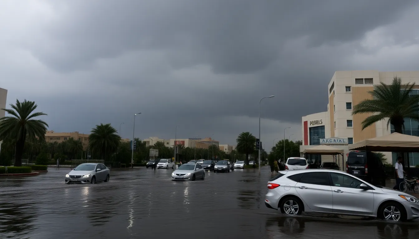 Emergency response teams in Riyadh are mobilizing to address flooding concerns, highlighting the urgency of public safety measures