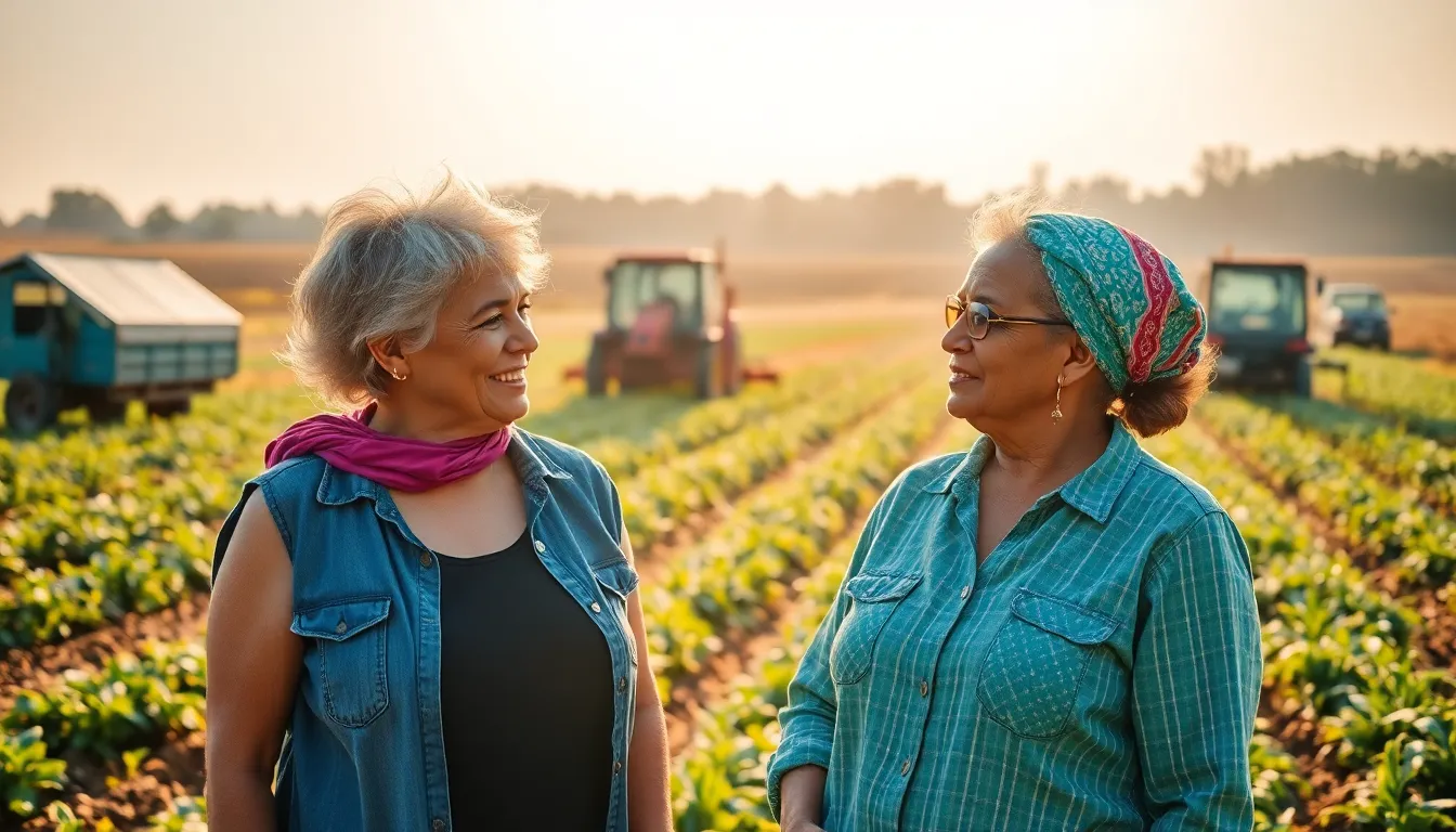 Smallholder farmers in Africa gather to discuss strategies for adapting to climate impacts, emphasizing the need for community collaboration in agriculture