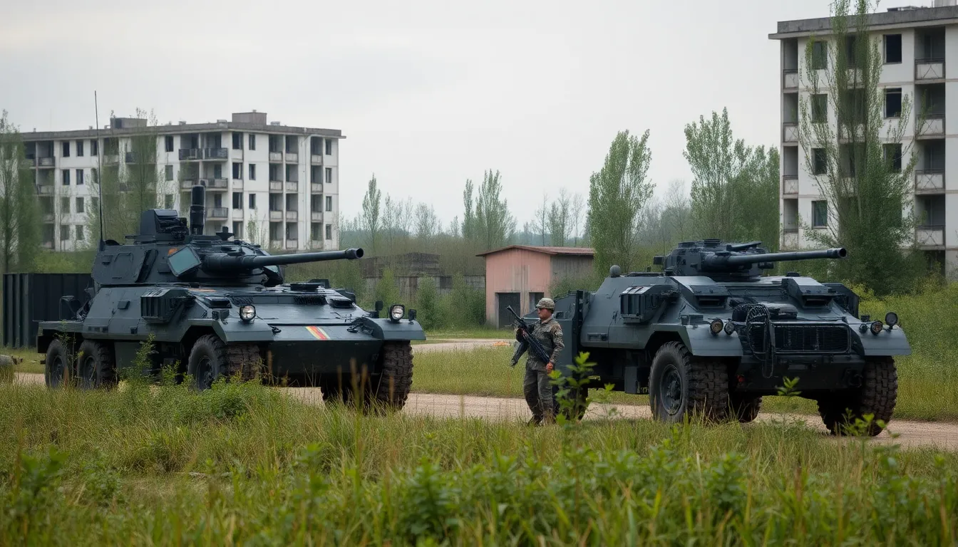 Environmental degradation in the Chernobyl area, illustrating the ongoing challenges of cleanup and containment amid military conflict
