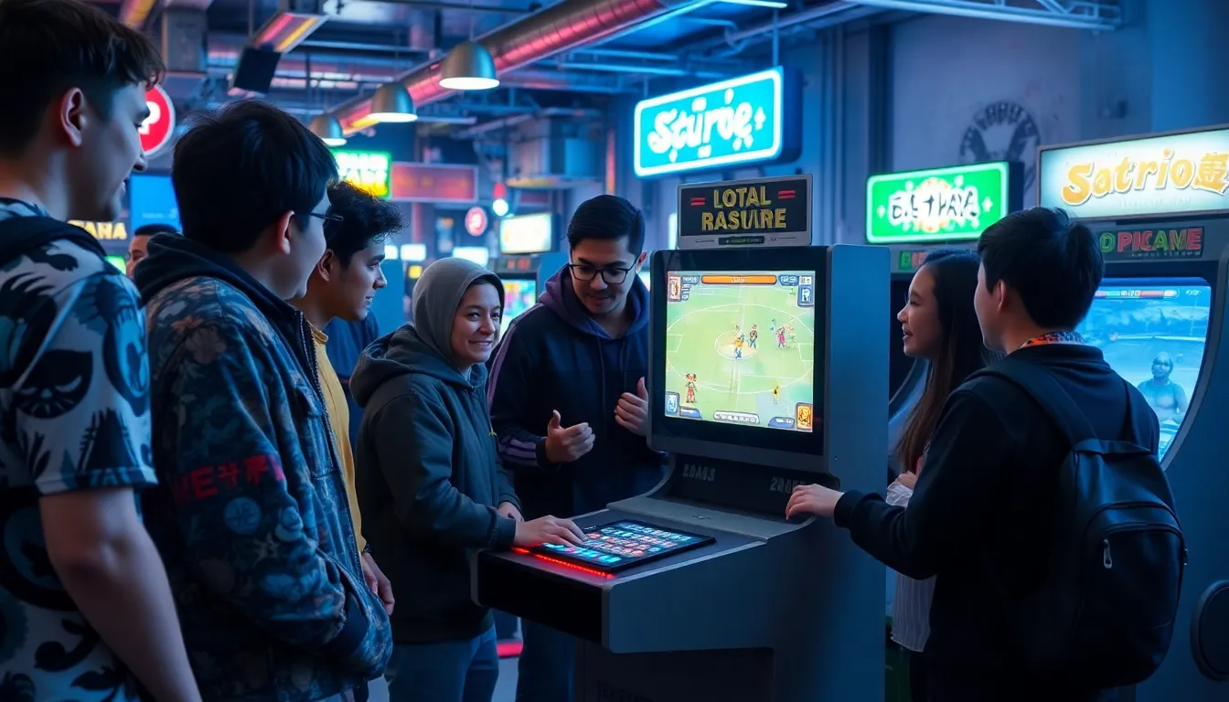 A group of developers discussing innovative game mechanics that prioritize accessibility and enjoyment for all players