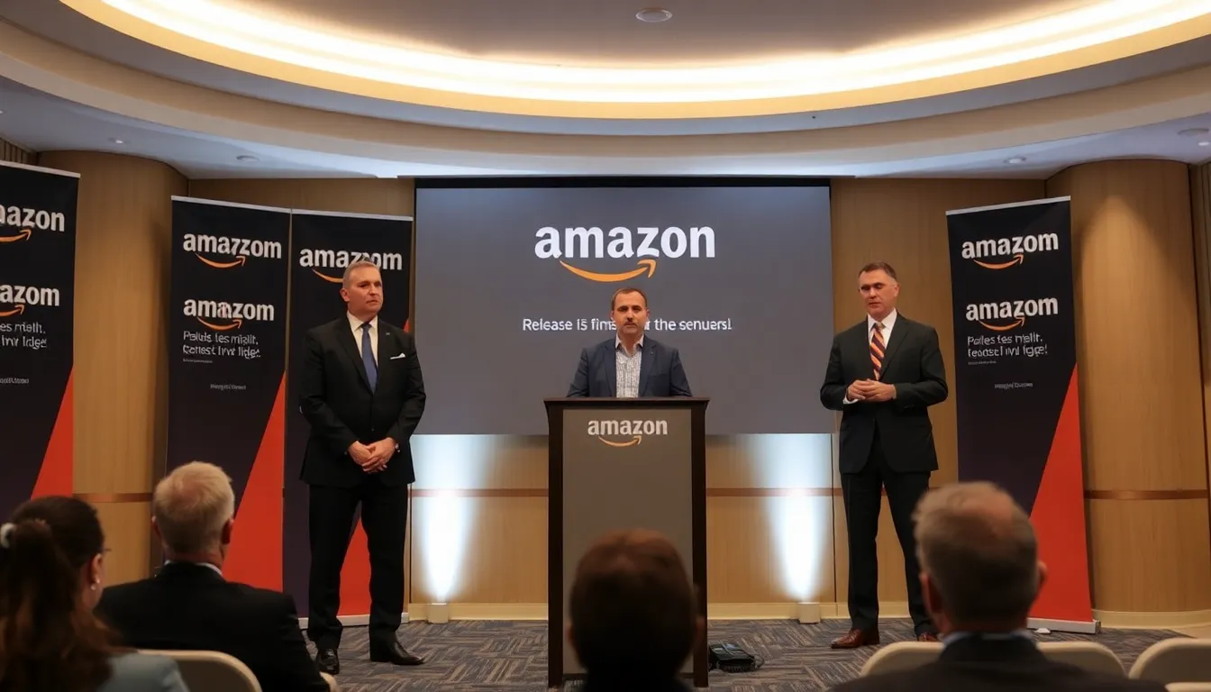 Executives from Amazon MGM announce their commitment to releasing 15 films annually in theaters during a press conference, emphasizing the importance of revitalizing the cinematic experience.