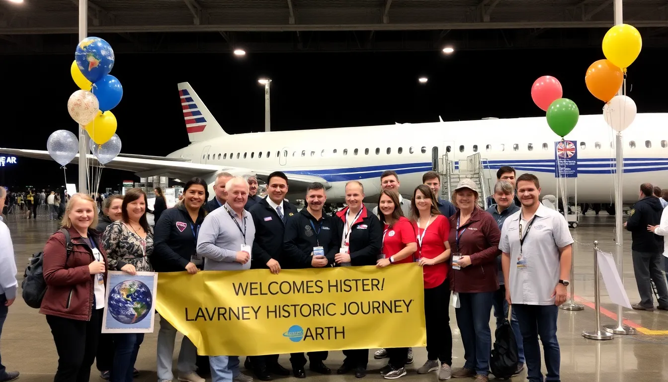 A diverse group of astronauts representing international collaboration in space exploration, symbolizing a unified effort to push human presence beyond Earth