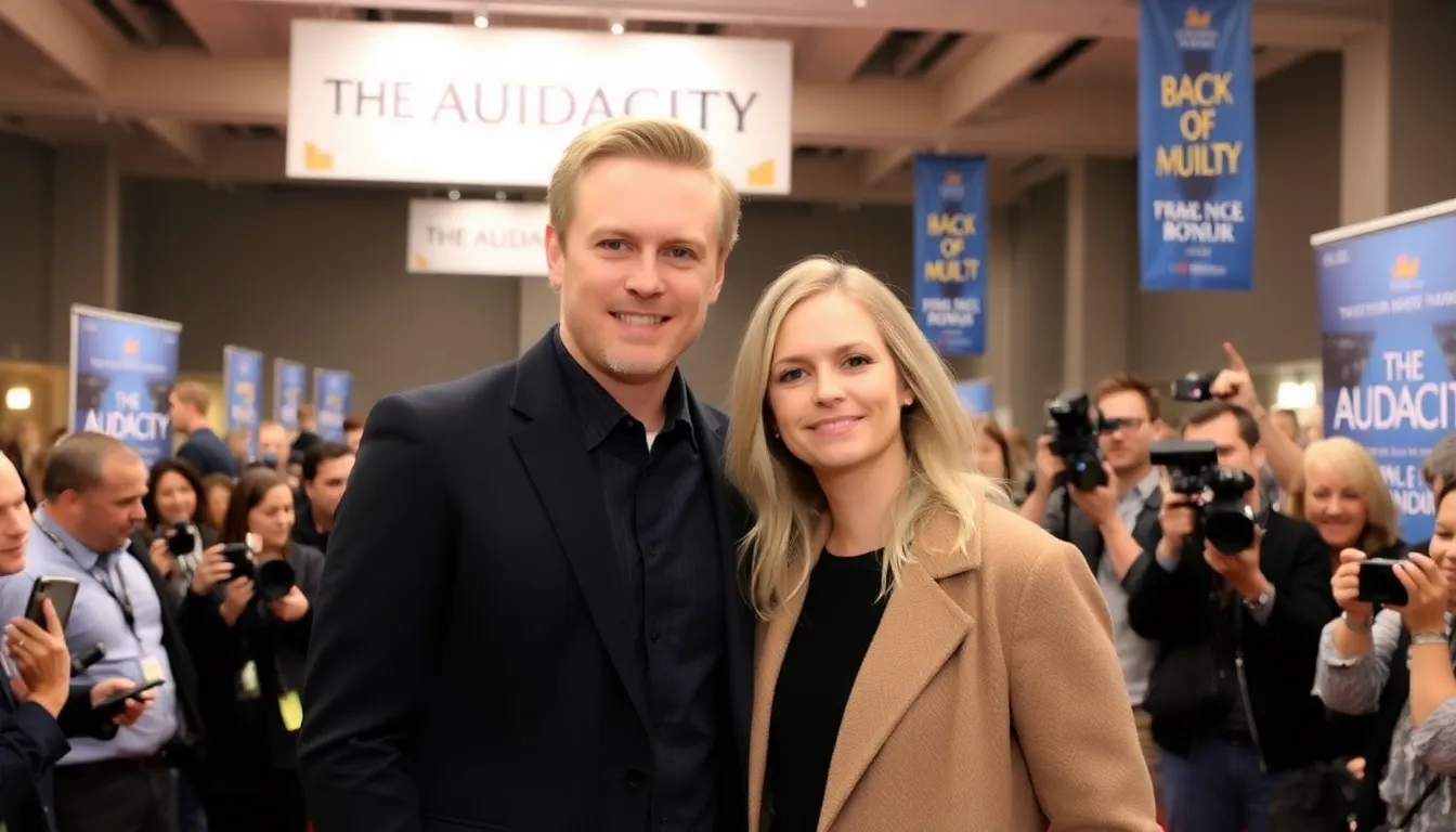 A scene from 'The Audacity' featuring the ensemble cast, highlighting the show's dynamic storytelling and character development that have garnered critical acclaim