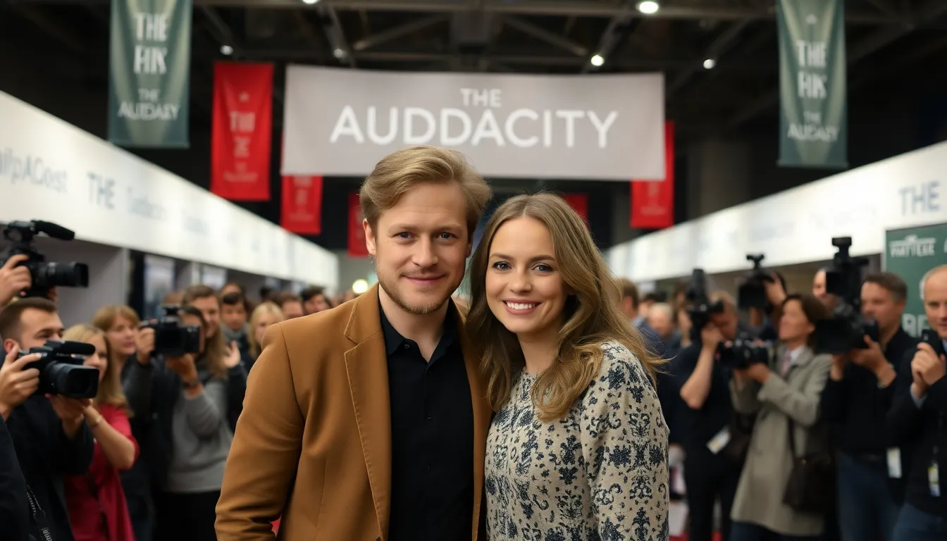 A social media post promoting 'The Audacity,' designed to generate buzz and engage voters as part of the Emmy campaign efforts