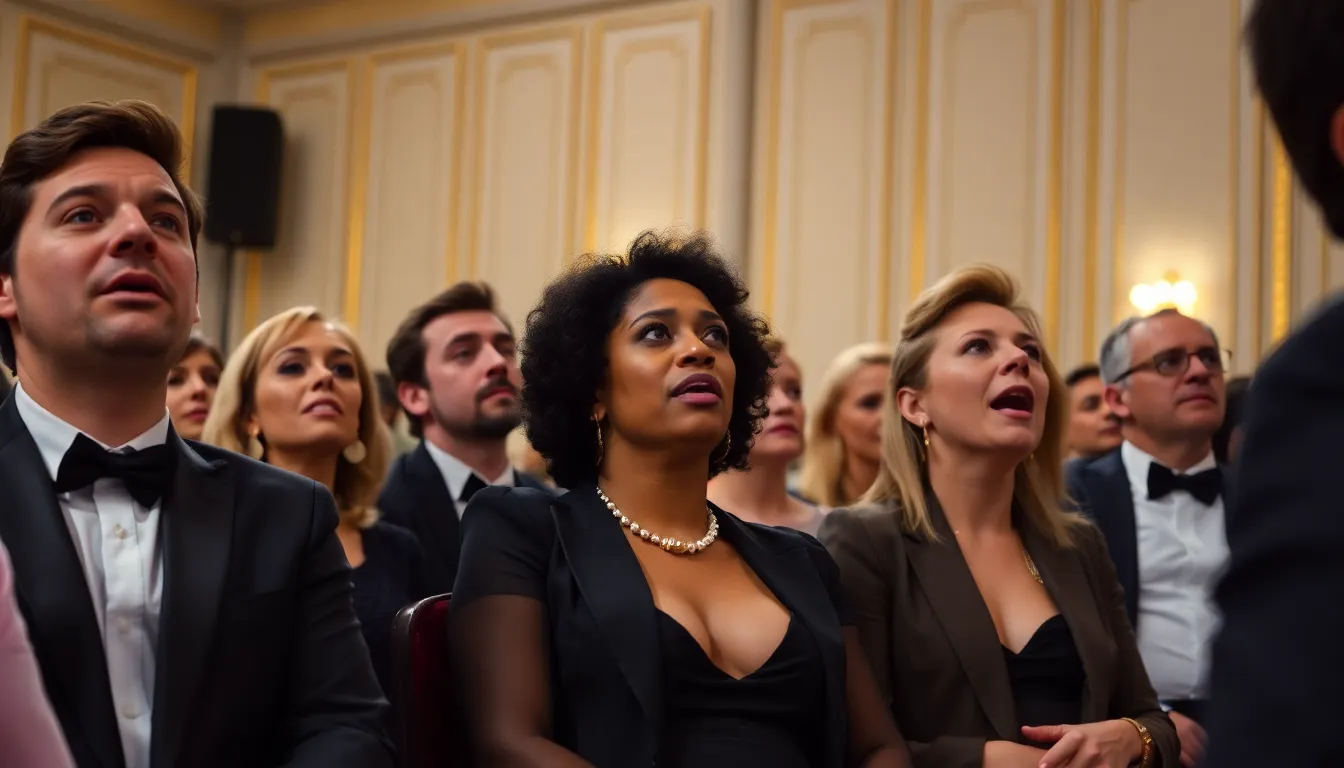 A protest scene featuring activists advocating for diversity and accountability within cultural institutions