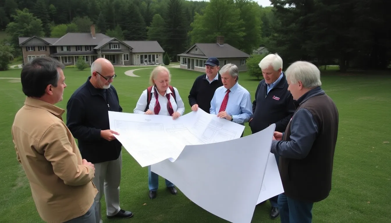 The construction of new affordable housing options near Bard College, reflecting the college's dedication to supporting local housing needs for students and faculty