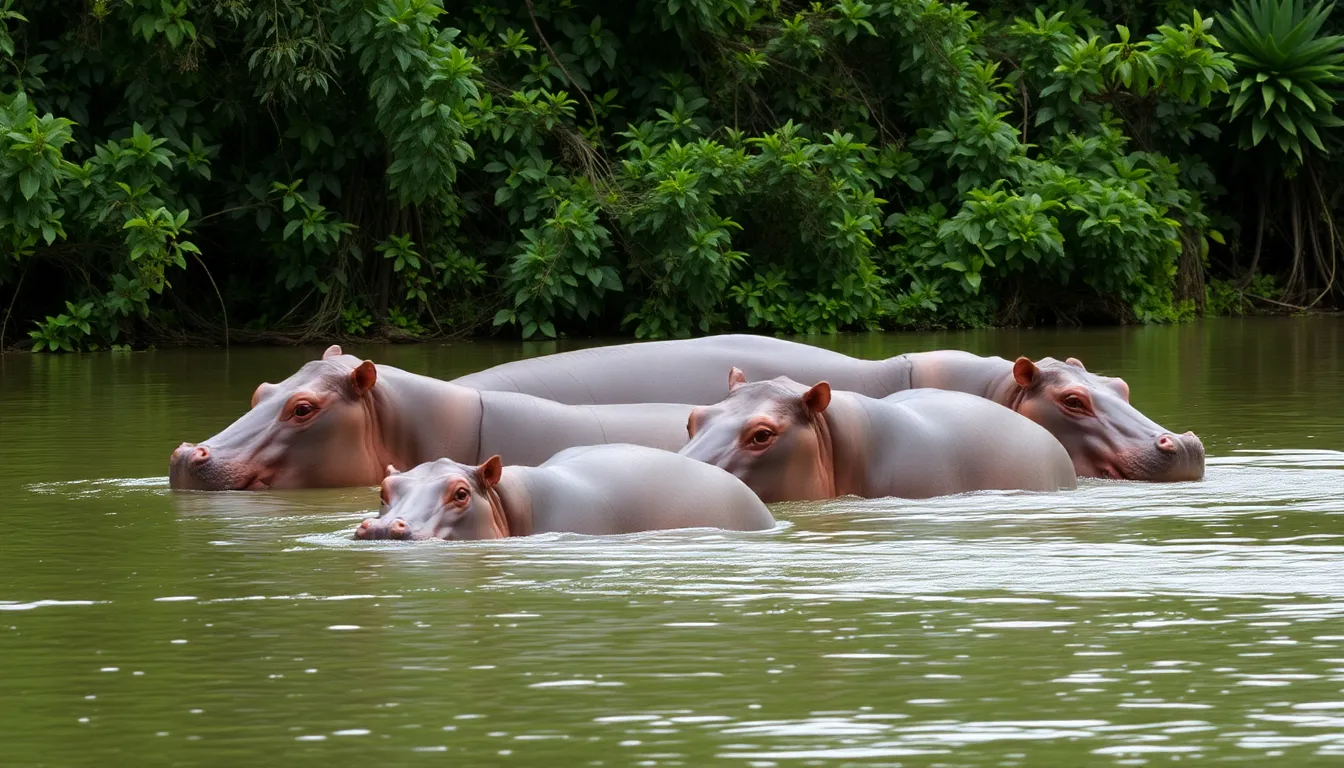 Local communities near the proposed private zoo contemplating the changes in their environment and daily life due to the presence of the hippos