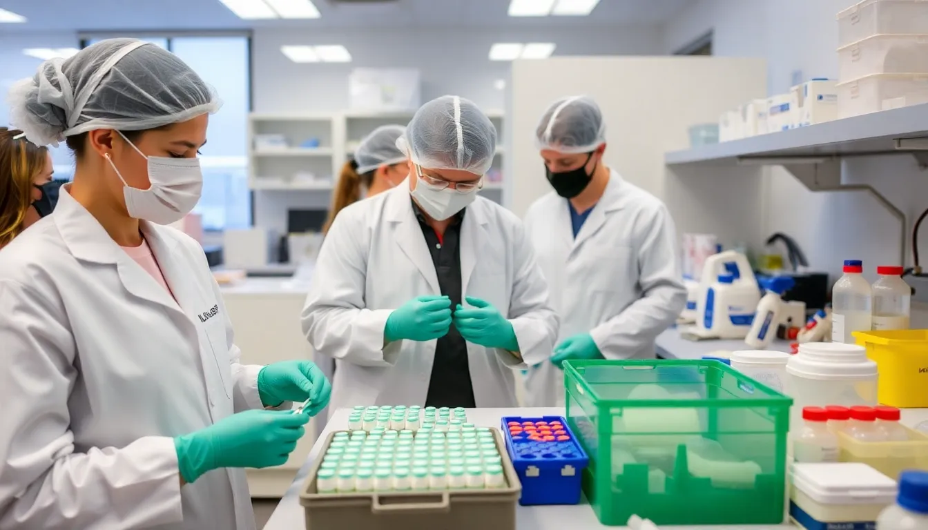 Researchers prepare for the initial phase of the bird flu vaccine trial, focusing on assessing safety and efficacy with a small group of volunteers