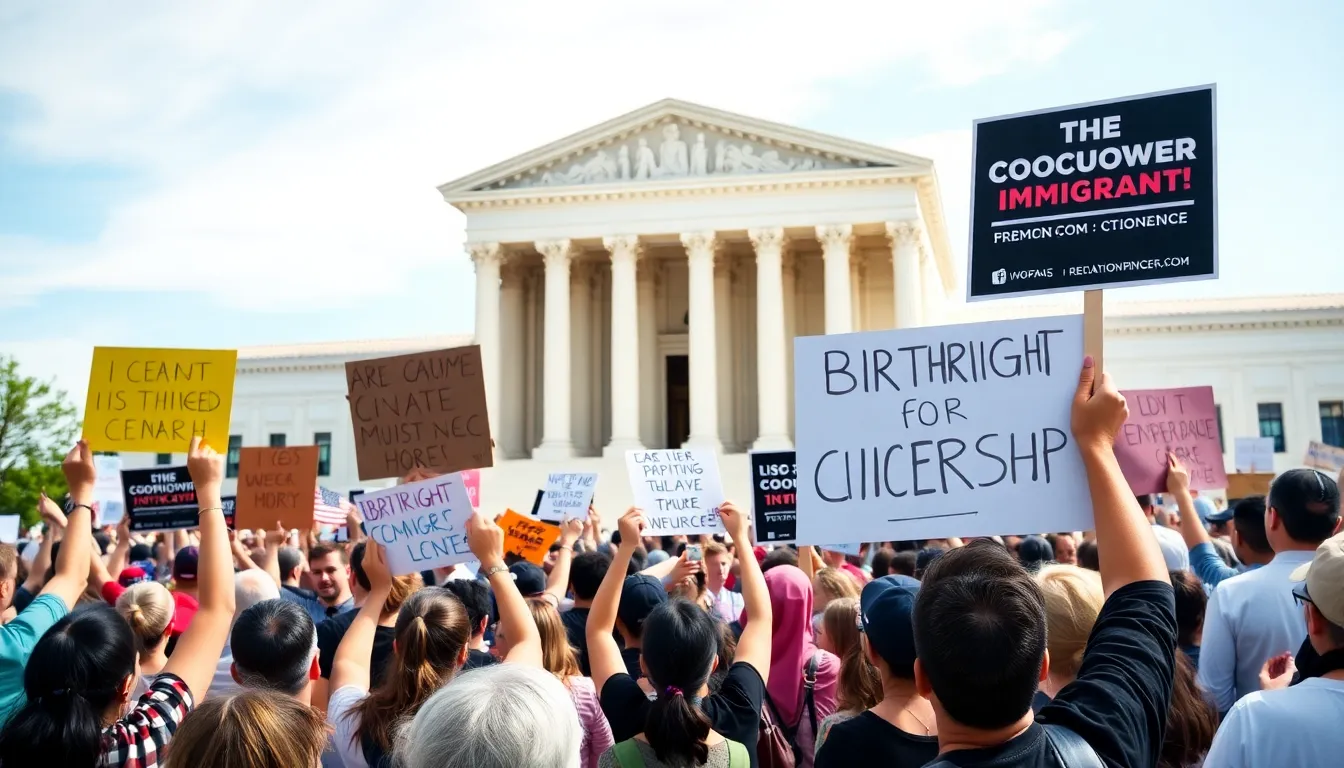 Legal experts and scholars engage in discussions about the potential consequences of the Supreme Court's decisions on birthright citizenship, highlighting the stakes for millions of families