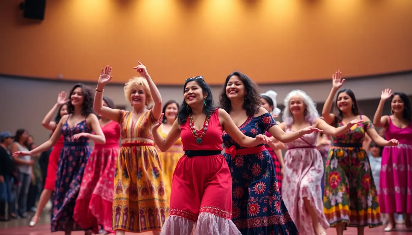 Women of various backgrounds sharing their experiences and aspirations, highlighting the inclusive nature of the Boho production