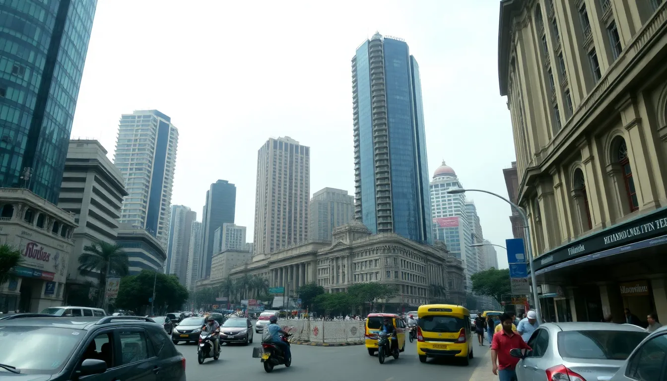 The Mumbai Coastal Road Project under construction, illustrating efforts to improve the city's connectivity and address traffic issues