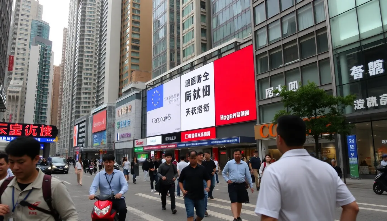 A tech entrepreneur presenting their startup idea to potential investors, illustrating the opportunities for funding and collaboration in Hong Kong's evolving market