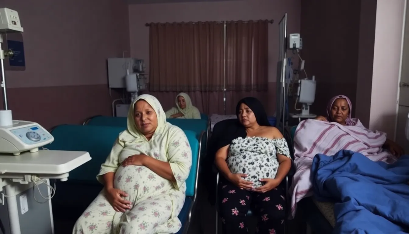 Community activists distributing resources and information to support motherstobe during the ongoing healthcare crisis in Cuba