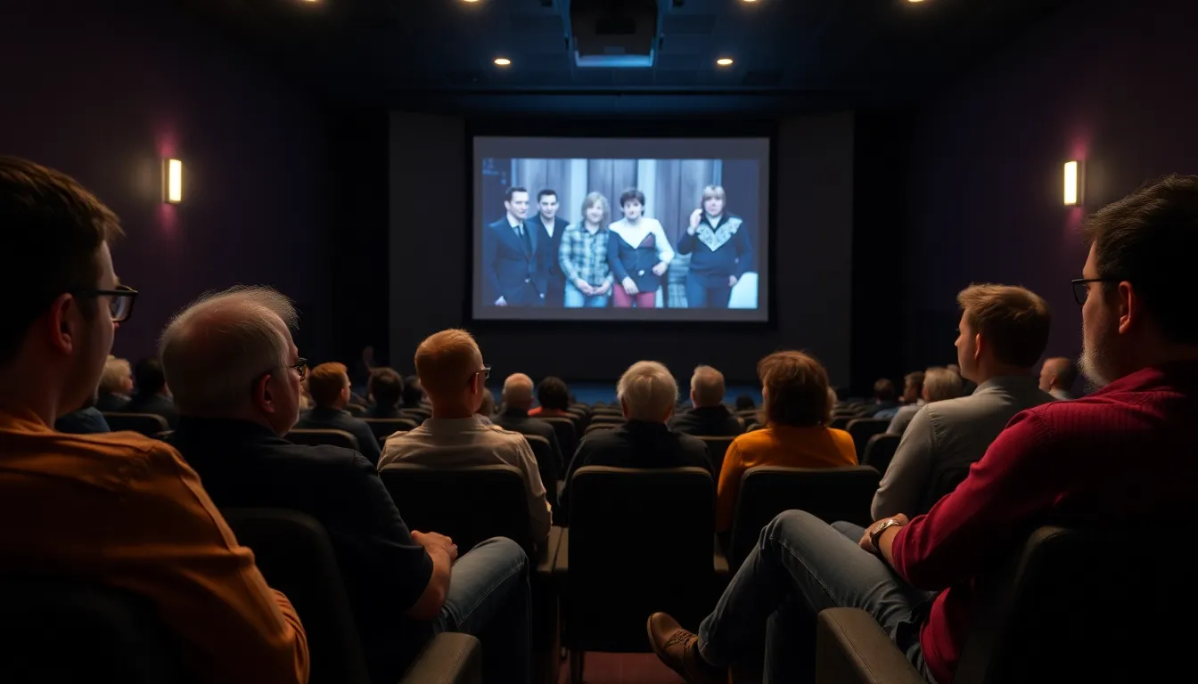 An emotional gathering of NSYNC members as they discuss the lasting effects of their experiences in the music industry