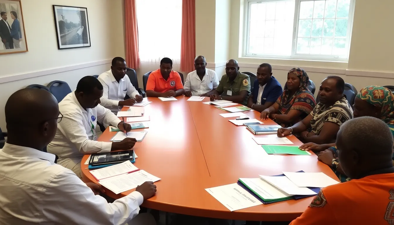 Volunteers from the Carter Center engage with local communities to implement educational programs aimed at reducing Guinea worm disease, demonstrating grassroots involvement in public health initiatives