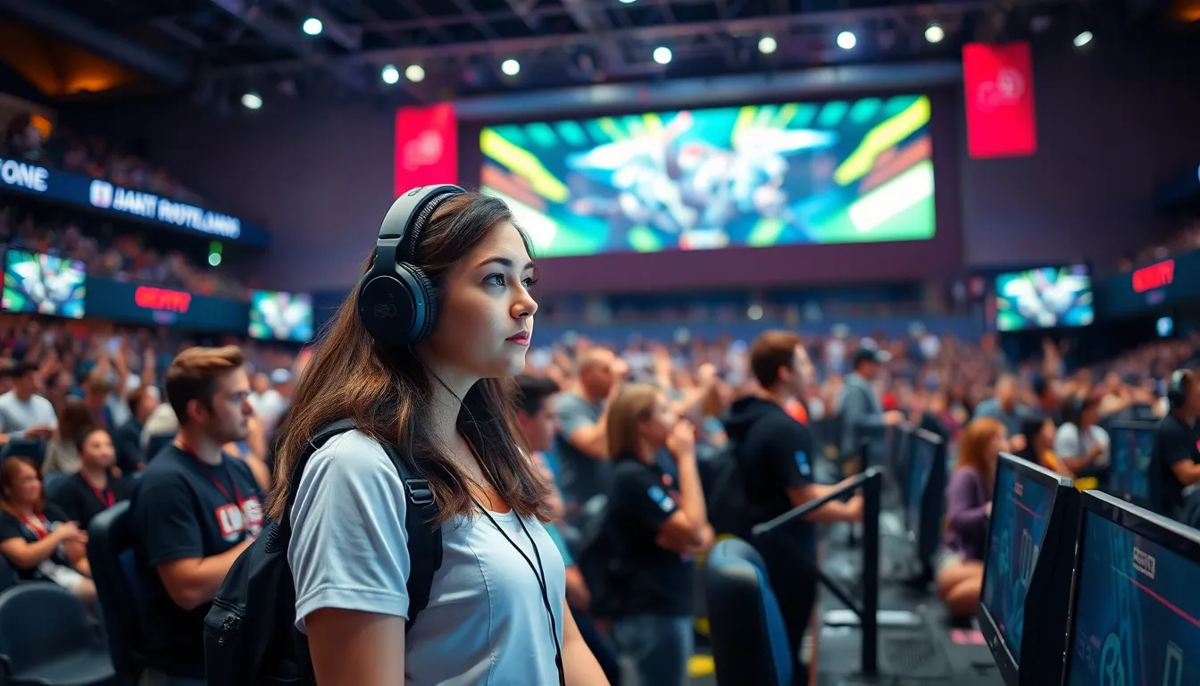 A panel discussion featuring industry leaders addressing gender equality in esports, reflecting ongoing efforts to combat sexism in the community