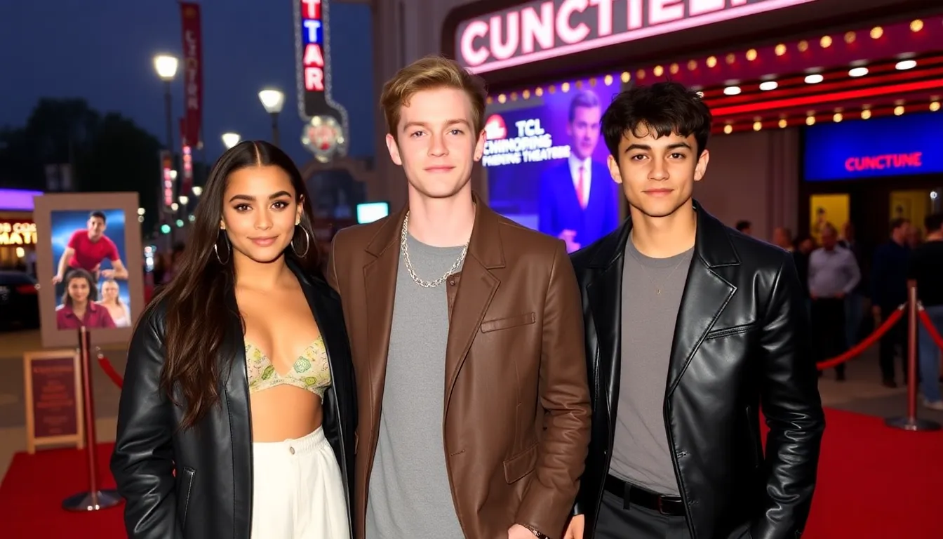 A group of fans eagerly gathers at the premiere, displaying their enthusiasm for the series and its impact on youth culture, highlighting the show's strong connection with its audience