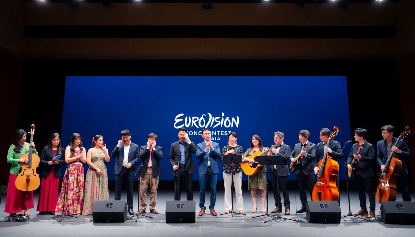 Local artists and musicians gather, excited about the opportunities for international exposure and collaboration presented by the Asia edition of Eurovision