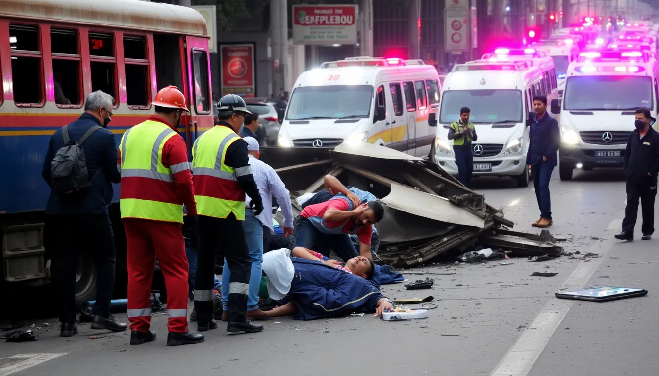 Local authorities conducting a press conference to address the public's concerns and outline the steps being taken in the investigation of the crash
