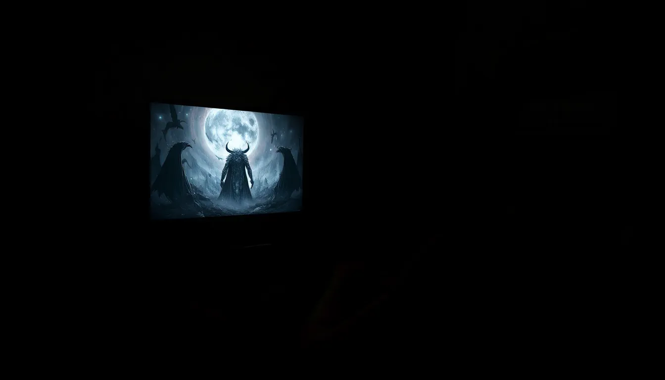 A character exploring the haunting depths of space, encountering the unknown while grappling with the fragility of human existence