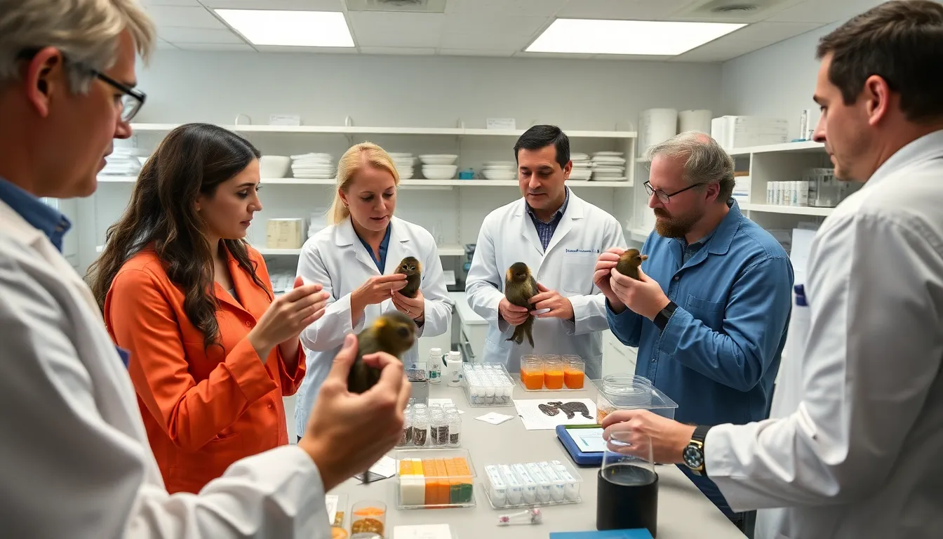 Geneticists and conservationists collaborate to develop breeding programs aimed at improving the health and survival prospects of endangered monkey species
